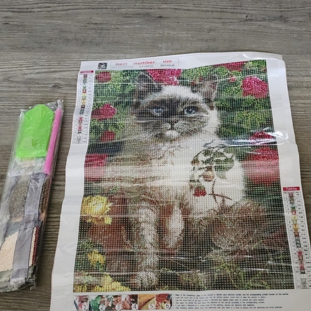 Diamond Painting Kit Cats Crafts DIY New Gift